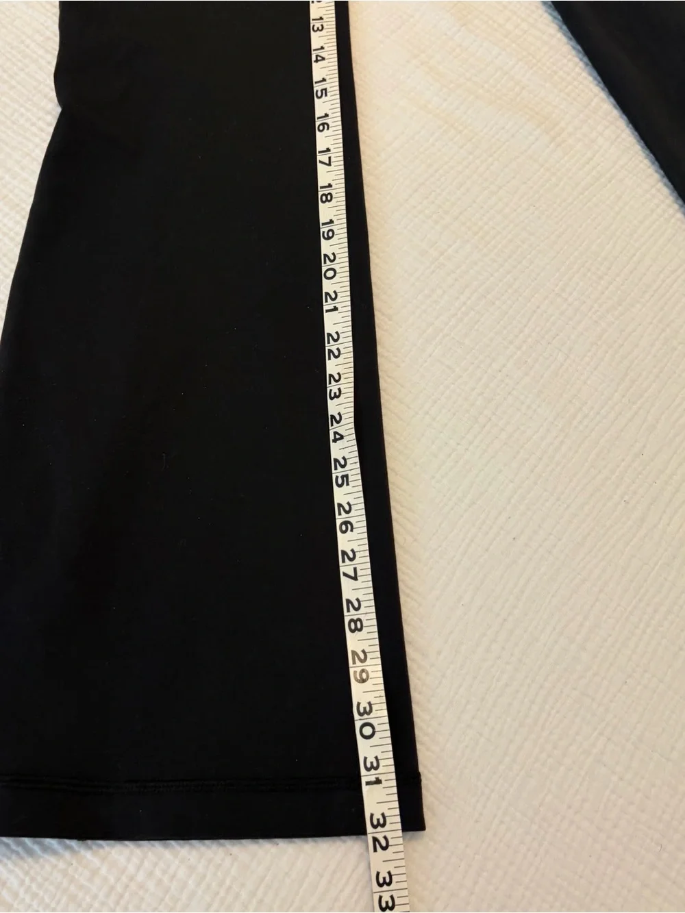 Lululemon Flare Leg Black Pants Sz 4 Small XS